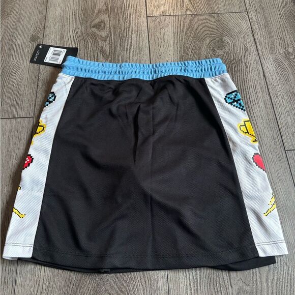 Jordan girls Black and Blue Graphic Skort - Picture 2 of 7